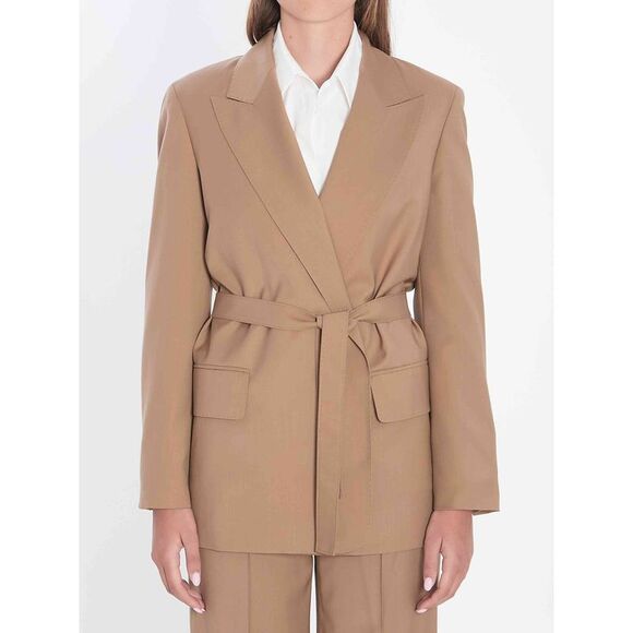 Max Mara Women Blazer In Wool Canvas